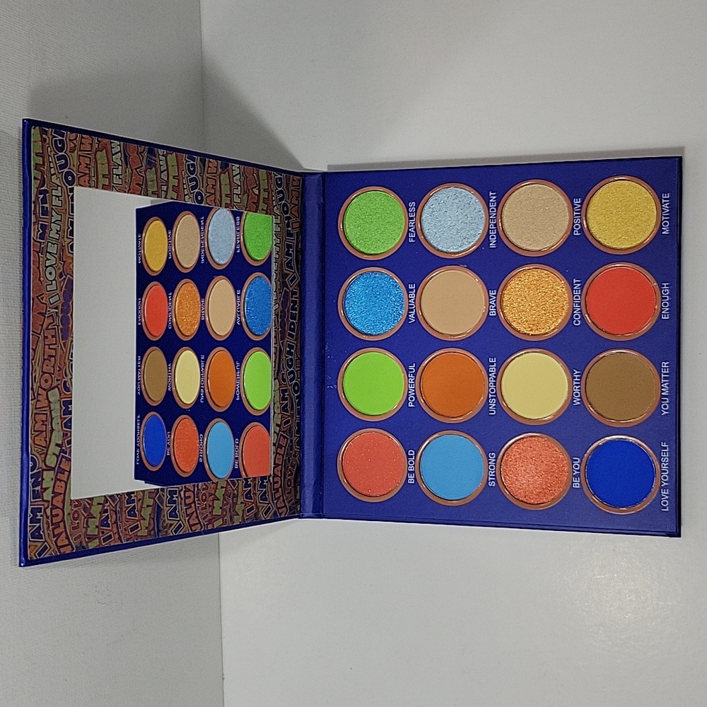Lurella, Be Bold 16-pan orange, Blue Colored Palette
